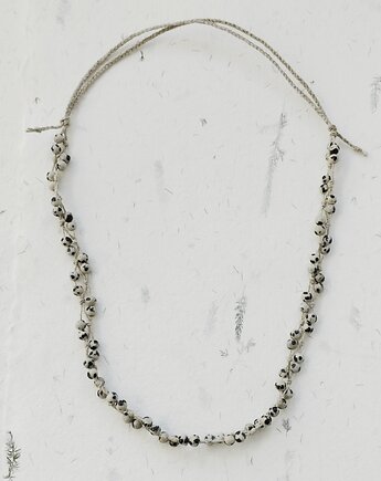 Jaspis dalmatyński Naszyjnik bez metalu, galeria nuit