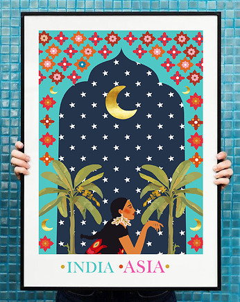 Plakat  Indie, Project 8