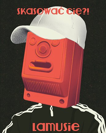 Plakat - Kasownik dresiarz, Daga Siemieniewicz