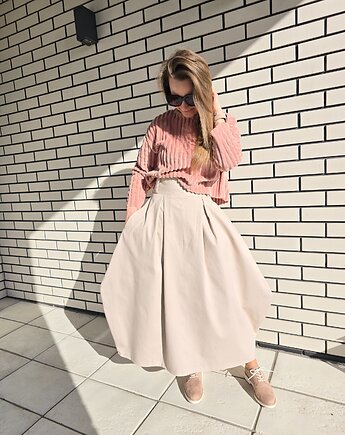 Spódnica Midi Beż, Wild Cat