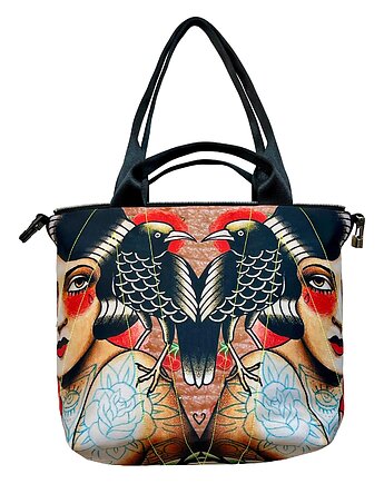 Art MIMA bag SHORT & Szymon Kurpiewski print, MIMAbags