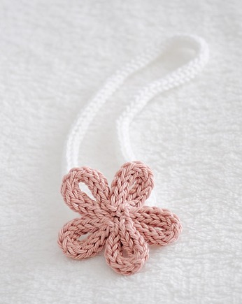 Opaska z różowym kwiatkiem, Lollipop