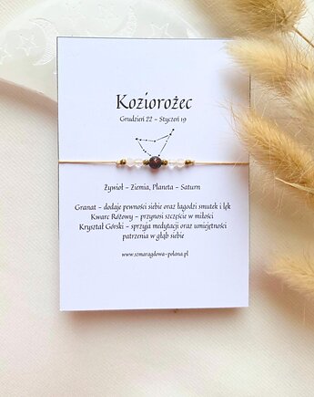 Bransoletka zodiakalna Koziorożec, Szmaragdowa Polana