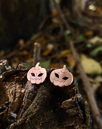 Kolczyki Halloweenowe Dynie,  Buggy Jewels