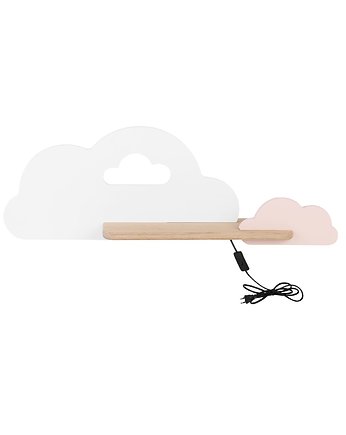 Lampka kinkiet półeczka LED 5W Cloud Kids Biały, Candellux Lighting