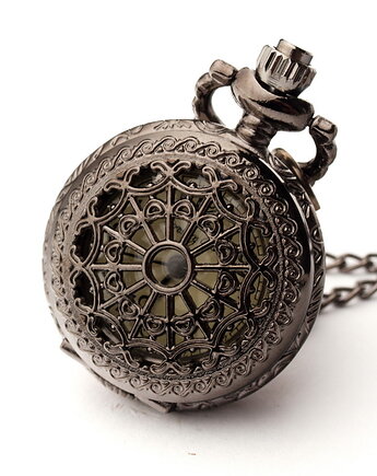 PROMYCZEK CZASU (black) - malutki, czytelny zegarek, DROBINY CZASU