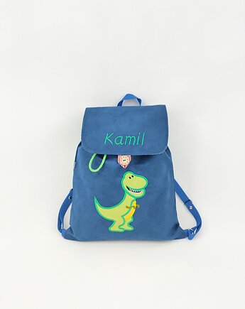 Plecak z dinozaurem, plecak dinozaur, personalizowany prezent, Enitka Sweet Baby Room