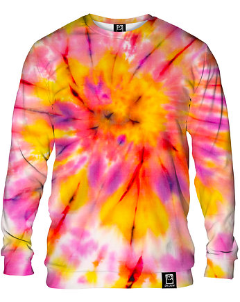 Bluza Bez Kaptura Damska DR.CROW Tie Die Pink, DrCrow