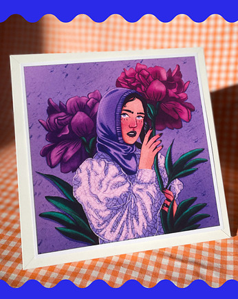 Flowers // wydruk ilustracji, Mona Loves Art