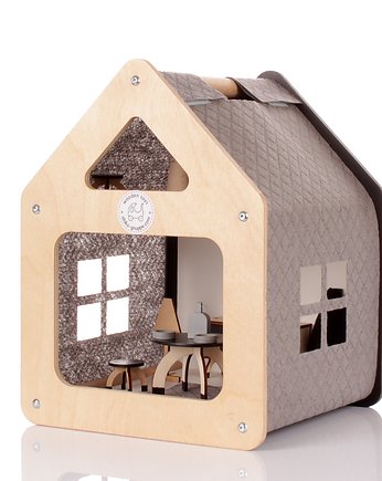 Drewniany domek dla lalek NOWOŚĆ!, OSOBY - Prezent dla dwulatka