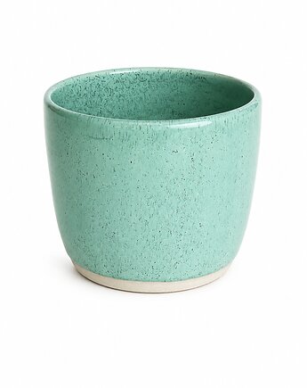 Toczona na kole ceramiczna czarka 220 ml , NOWdeco