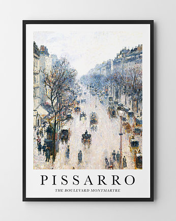 Plakat Pissarro The Boulevard Montmartre, HOG STUDIO