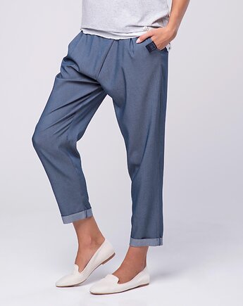 Spodnie jeansowe chinosy Jeremi Look 415, Look made with Love