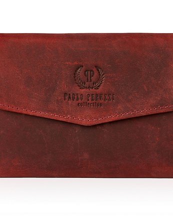 DAMSKI MŁODZIEŻOWY PORTFEL VINTAGE RFID PAOLO PERUZZI T-35-RD, Paolo Peruzzi