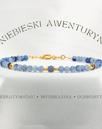 Niebieski Awenturyn Bransoletka, Flurry 
