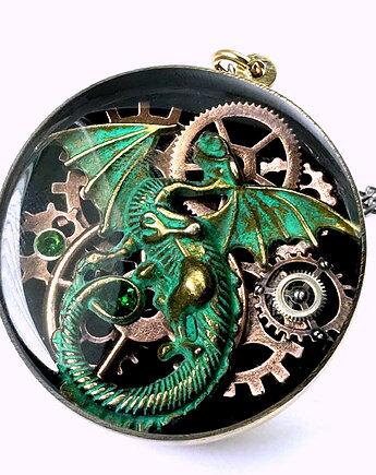 WISIOR - Dragon Green Beast - SMOK - unikatowy prezent, DROBINY CZASU