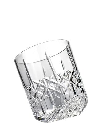Kryształowe szklanki do whisky 6 sztuk ALNES II, Niemen Crystal