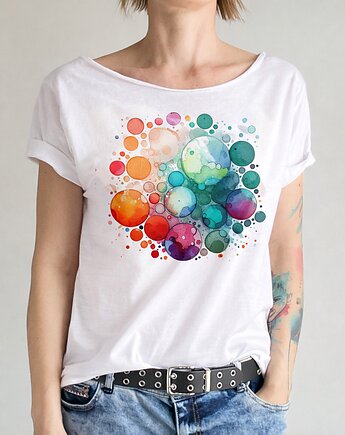 Banieczki kolorów Biały Oversize, ONE MUG A DAY