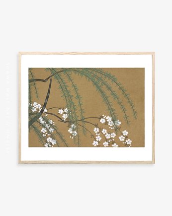PLAKAT japoński, japandi dekoracja, obraz, black dot studio