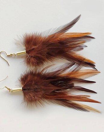 PIÓRKO kolczyki, Katarzyna Kaminska ART