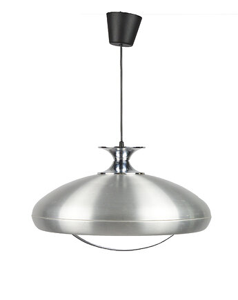 Lampa wisząca space age, lata 70, Think Modern