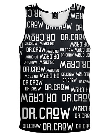 DR.CROW Bokserka Męska Logo Napisy, DrCrow
