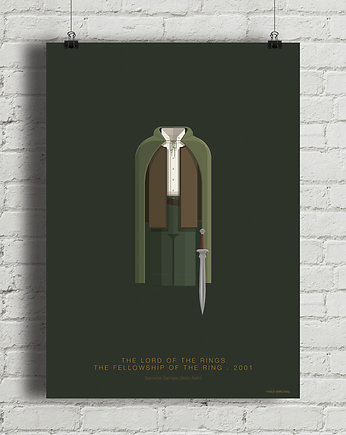 Plakat The Lord of the Rings - Sam, minimalmill