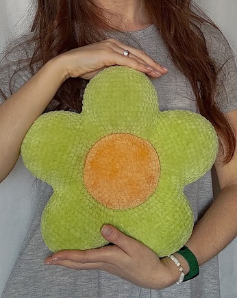 Poduszka pluszowa "Kwiat", Dekoracja Wielkanocna, Dekoracja wiosenna, EcoToysByNastya