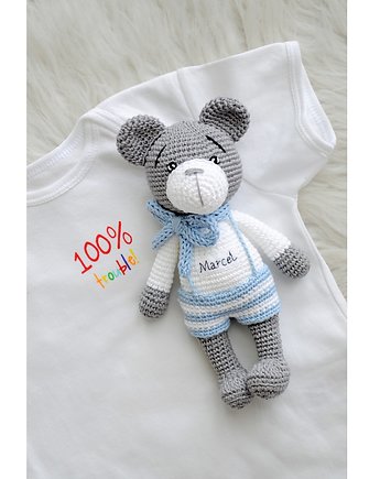 Leniuch z kokardą - miś imienny, Lollipop