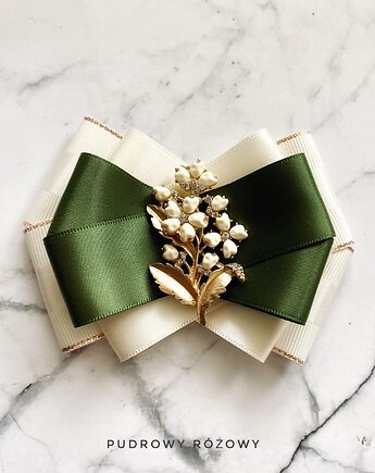 Kolekcja Kwiatowa   Brosza z kwiatami, Pudrowy Różowy