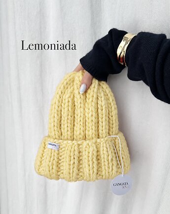 Czapka Nordic 100% wełna *lemoniada*, GANGSTA KNIT