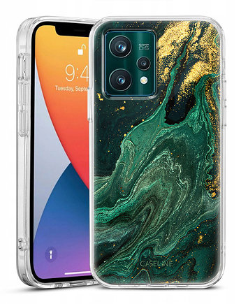 Etui slim case do Realme 9 4G / 9 Pro Plus guma + szkło hartowane, Caseline  etui na telefon