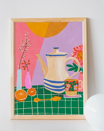 Plakat "O poranku" 30x40, Gigi Rosado