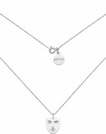 Srebrny medalion Face N5, SOTHO