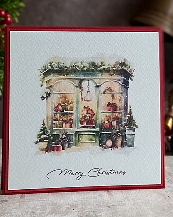 Personalizowana kartka na Boże Narodzenie, BN 42, Anna Art and Crafts