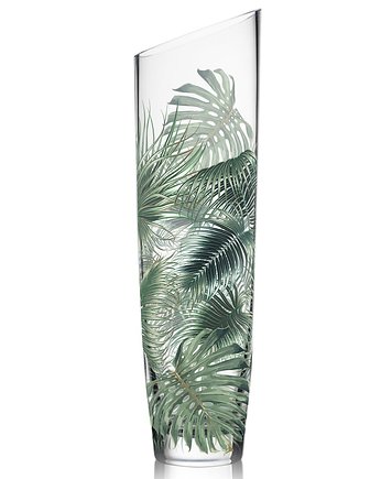 Livia  Wazon 70cm  motyw liści tropikalnych, VOLA art of deco