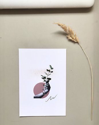 kartka - acceptance, proste kolaże