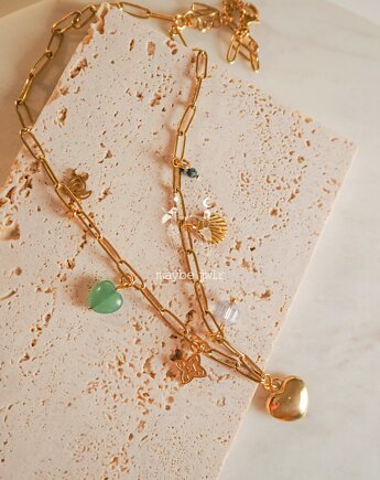 Naszyjnik z zawieszkami charms, Maybe Jwlr