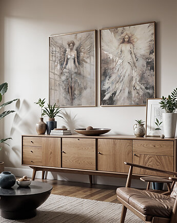 Zestaw plakatów - Anioły   (set247), raspberryEM