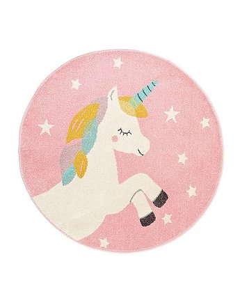 Dywan do Pokoju Dziecięcego Dywanik Dziecięcy Unicorn 100 cm, MIA home