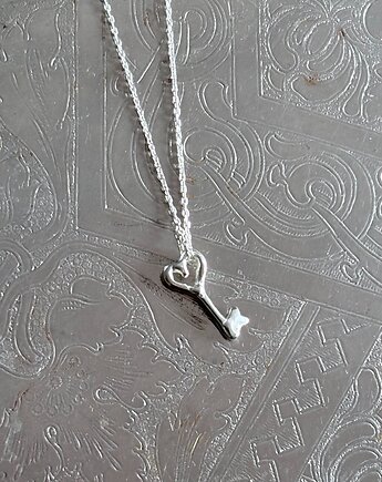 Friendship Key- Love Key- Kluczyk- Heart Key- Naszyjnik, BOSKE