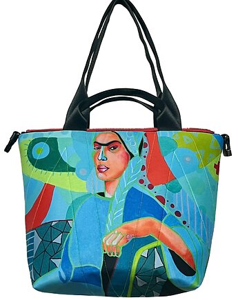 Art MIMA bag SHORT & Marcina Painty print, MIMAbags