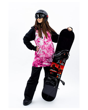 Damska Bluza Snowboard DR.CROW Marble Pink, DrCrow