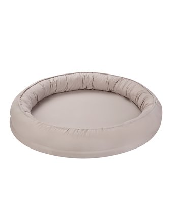 Mały junior nest Basic bez falbanki Ciemny beż, Cotton & Sweets