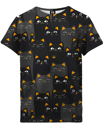 T-shirt Girl DR.CROW Cats Orange, DrCrow
