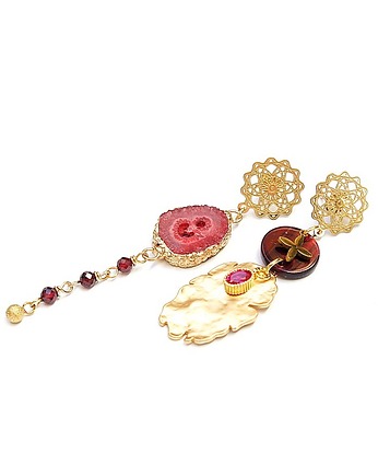 Kolczyki Alloys Collection  /Odd/ - Variations  vol. 16, KiKa pracownia