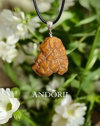 Wisiorek z naturalnego bursztynu, Andorii by Baco