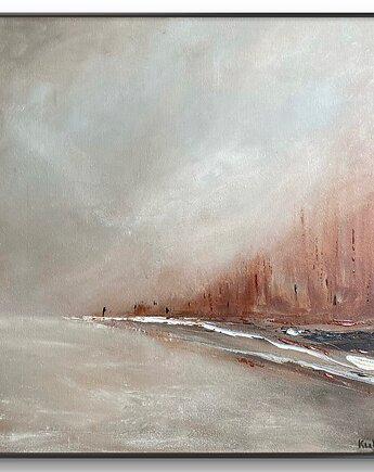 Panna Cotta / obraz strukturalny, pachamama ceramics