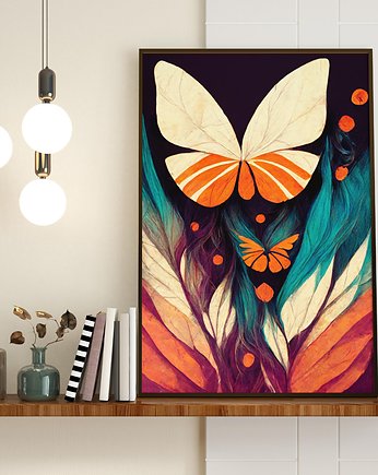 Plakat Motyl 3, Abstraktoria