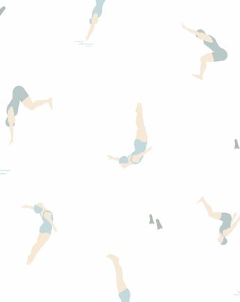 Tapeta dziecięca Mint Active Swimmers, Humpty Dumpty Room Decoration